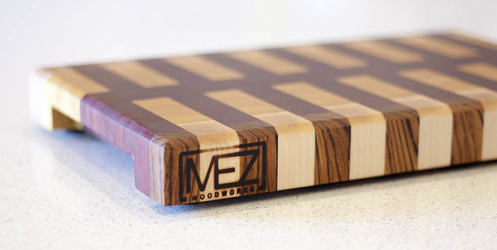 Zebra Wood Cutting Board