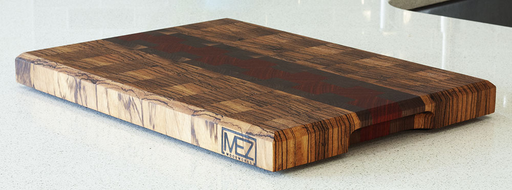 Zebra Wood Kitchen Cutting Board – Rustics for Less