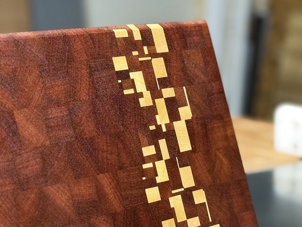 end grain cutting board