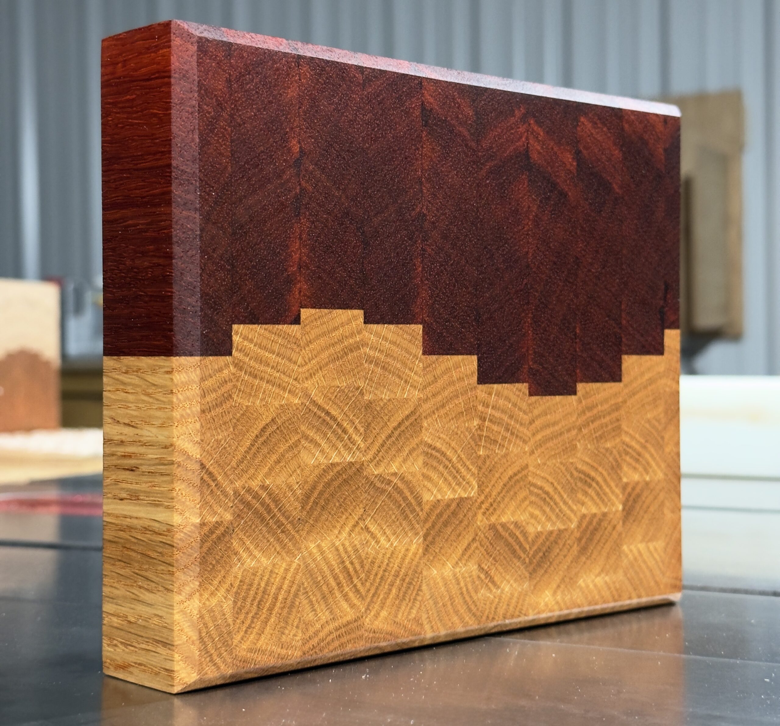 end grain cutting board